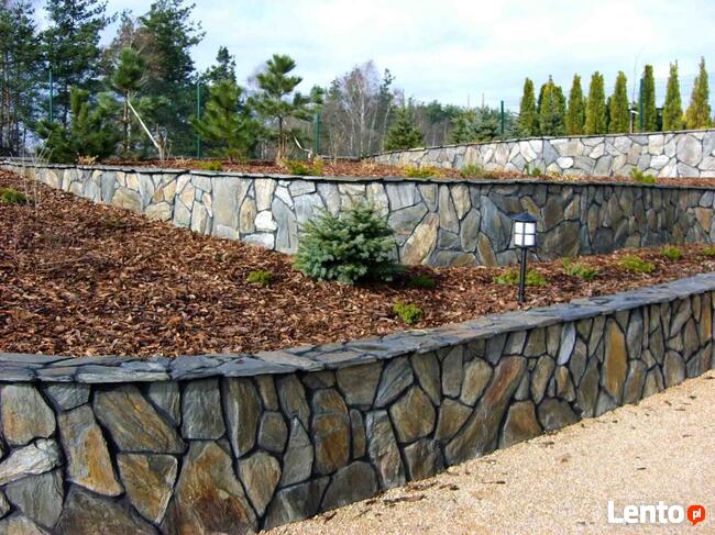 Kamień elewacyjny, naturalny łupek