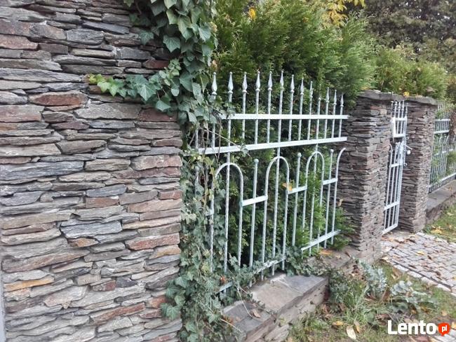 Kamień murowy płytowy, kamień na mur - łupek szarogłazowy