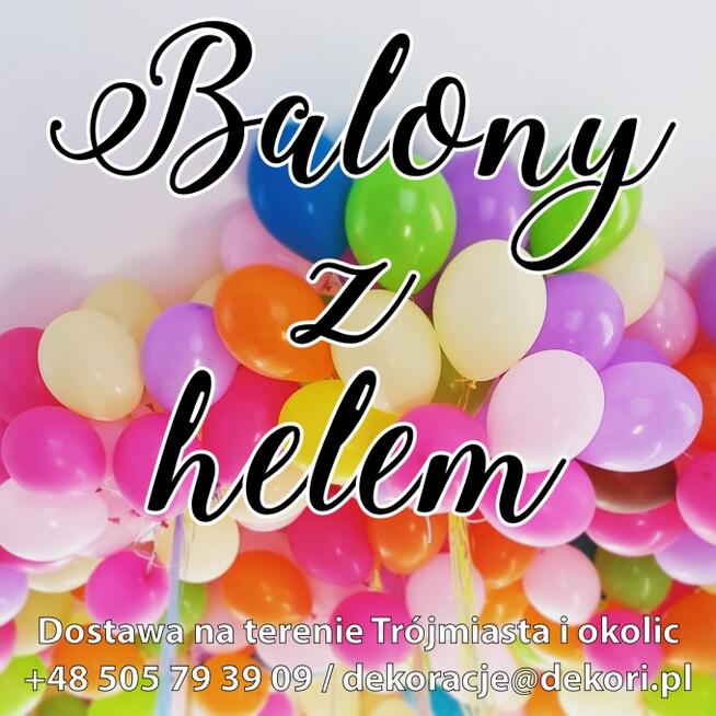 Napełnianie balonów helem Gdańsk | Butla Helowa Wynajem Hel