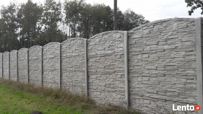 OGRODZENIA BETONOWE, PŁOTY BETONOWE, PŁYTY