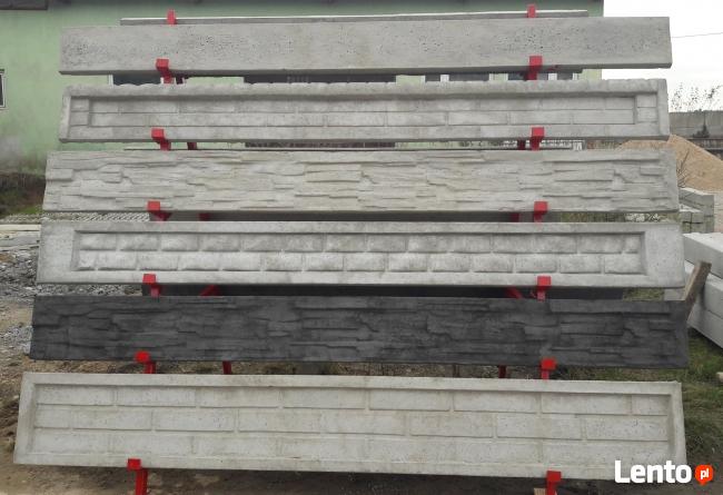 Płyta podmurówka Ogrodzenia betonowe