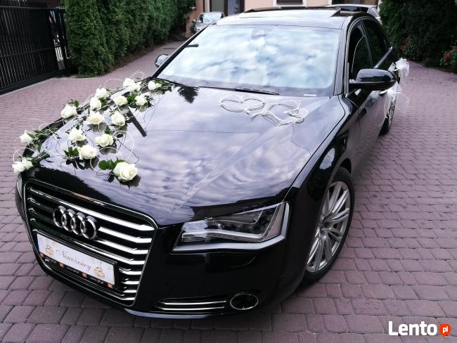 Czarne Audi A8 4.2 V8 wersja przedłużana LONG