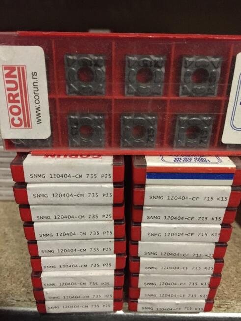 Płytki wieloostrzowe TMGX, SNGQ, CNGN, RCMX,SNMG.DNMG