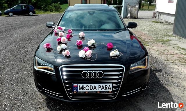 Czarne Audi A8 4.2 V8 wersja przedłużana LONG