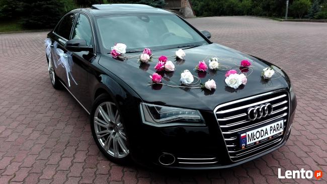 Czarne Audi A8 4.2 V8 wersja przedłużana LONG