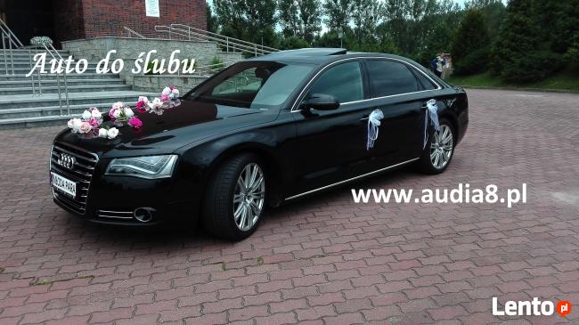 Czarne Audi A8 4.2 V8 wersja przedłużana LONG
