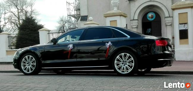 AUTO DO ŚLUBU AUDI A8 V8 wersja przedłużana Long.