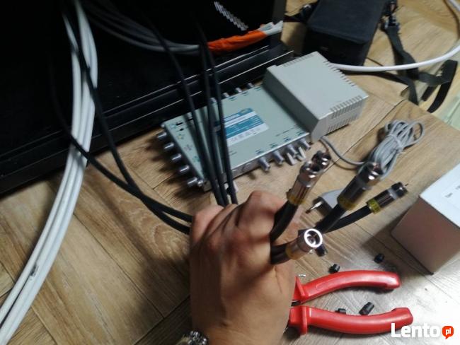 Montaż Serwis Ustawianie Anten TV Białołęka Targówek od 70zł