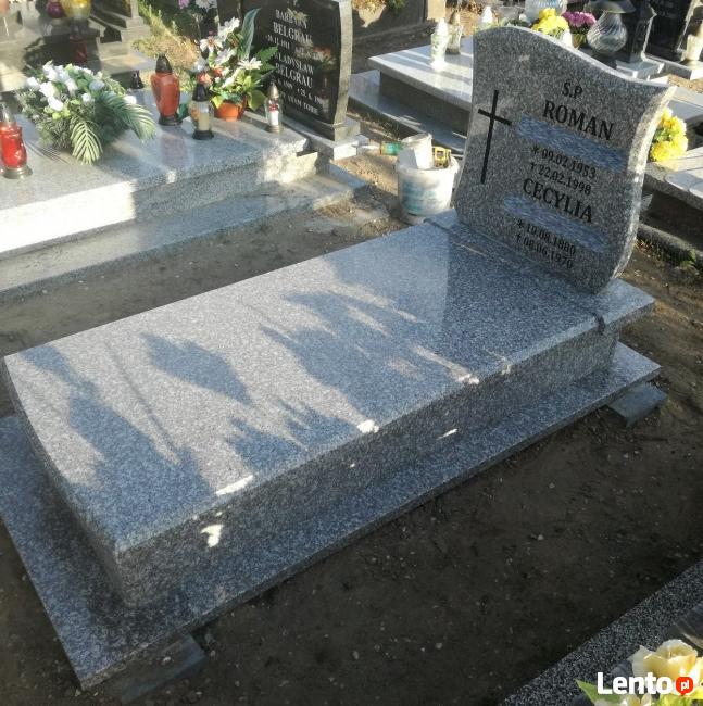 Nagrobki pomniki granit kucie liter tanio całe pomorskie.