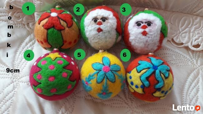 BOMBKI nietłukące się, idealne dekoracje na święta - 20 cm