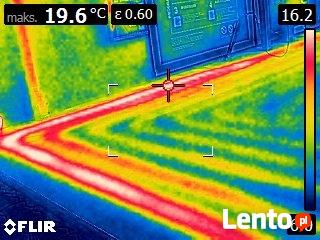 Badanie kamerą termowizyjną Rzeszów. Lokalizacja wycieku