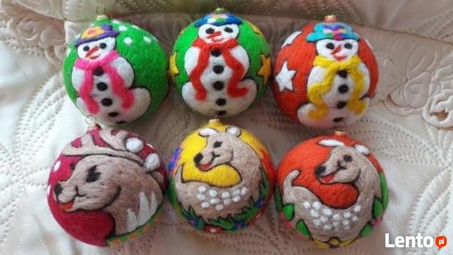 BOMBKI nietłukące się, idealne dekoracje na święta - 20 cm