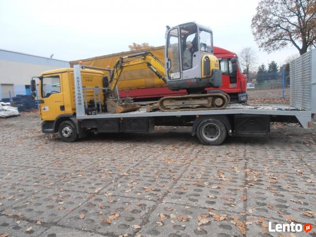 usługi POMOC DROGOWA 6,5 TON ŁADOWNOŚCI