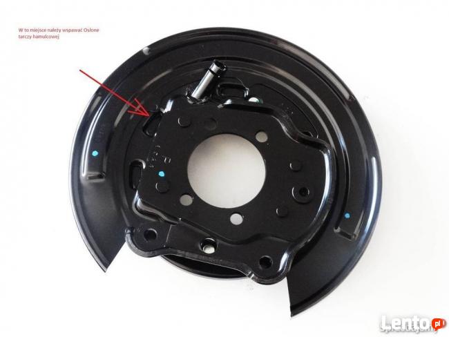 CHEVROLET LACETTI TARCZA KOTWICZNA 2002 - 2012