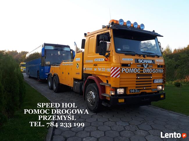 HOLOWNIK TIR , Pomoc Drogowa TIR Autobus Holowanie JAROSŁAW