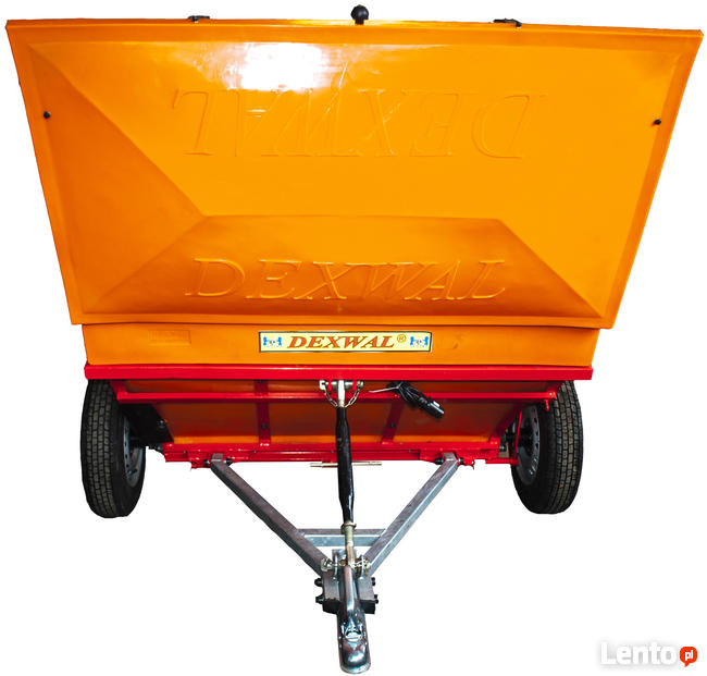 Piaskarka komunalna WAŁOWA ciągniona TRANSPORT