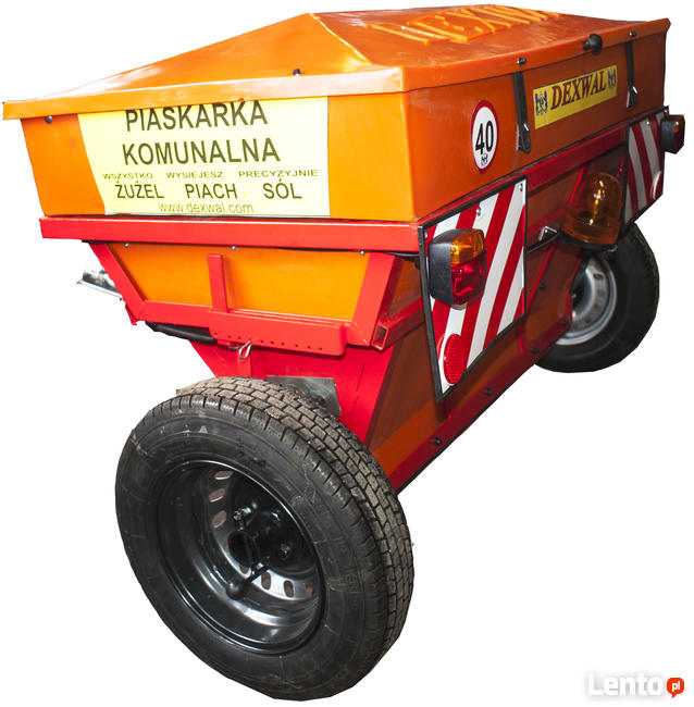 Piaskarka komunalna WAŁOWA ciągniona TRANSPORT