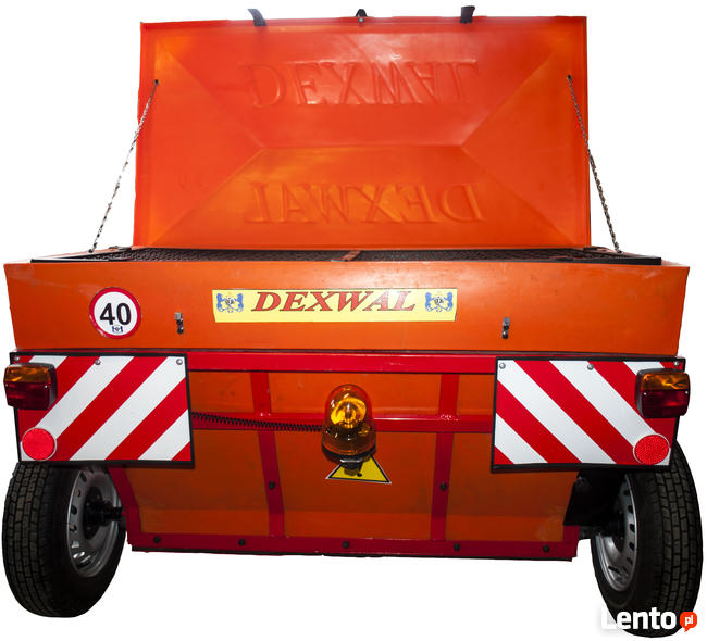 Piaskarka komunalna WAŁOWA ciągniona TRANSPORT