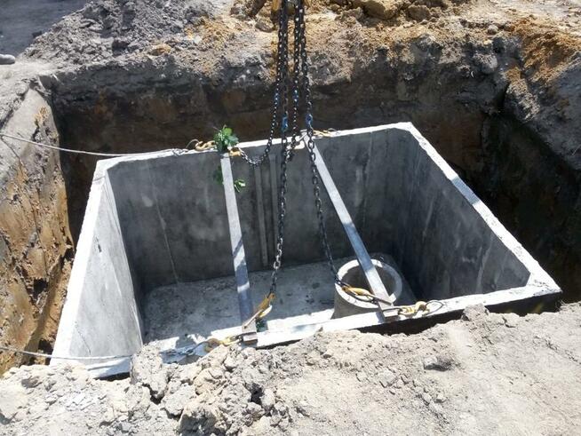 Szamba betonowe szambo zbiorniki na deszczówkę TANIO ATEST