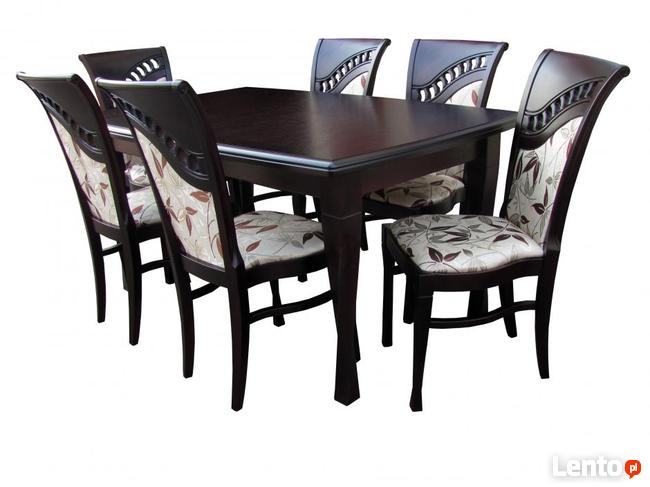 Krzesło do salonu jadalni tapicerowane nowoczesne eleganckie