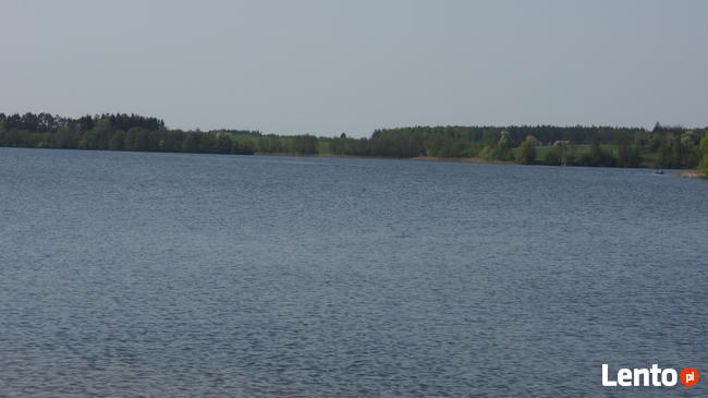 BORY TUCHOLSKIE- CEKCYN z dostępem do jeziora- gaz, prąd, kan.