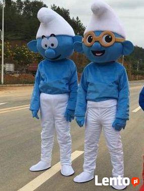 SMERF Żywa Maskotka Chodzący Kostium Reklamowy Strój