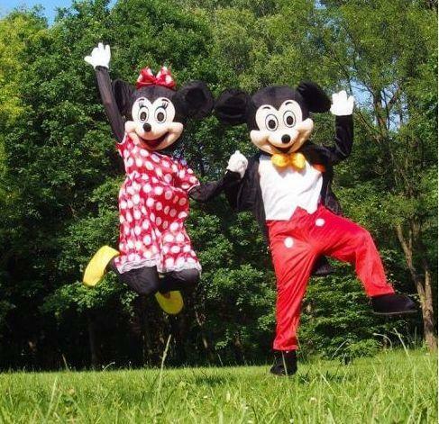 Myszka MINI MIKI chodzące reklamowe żywe maskotki kostiumy