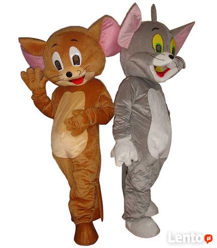 TOM i JERRY Chodząca żywa duża maskotka Kostium reklamowy