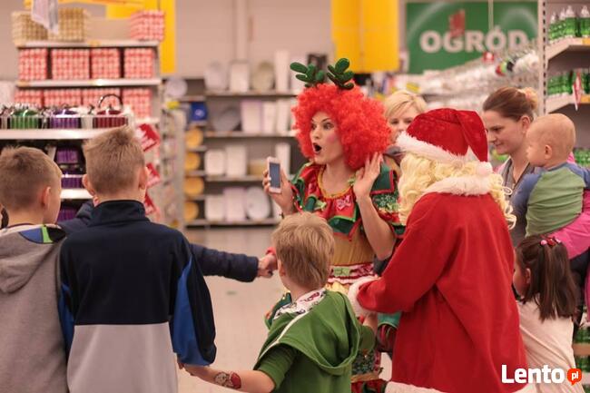 Wizyta Świętego Mikołaja oraz Śnieżynki w Twoim domu.