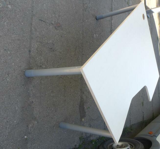 BIURKO NAROŻNE WUTEH POLO BRZOZA POLARNA 160X120