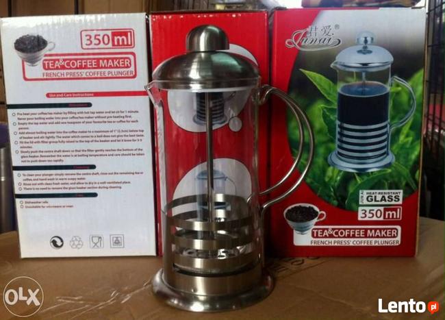 JB Metalowy Zaparzacz do Herbaty, Kawa, Ziół 350ml.(Dzbanek)