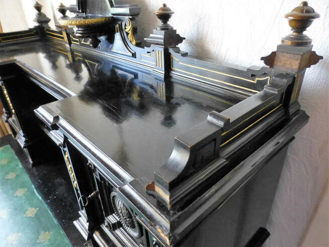 Sekretarzyk z krzesłem z lat 1850 /1880