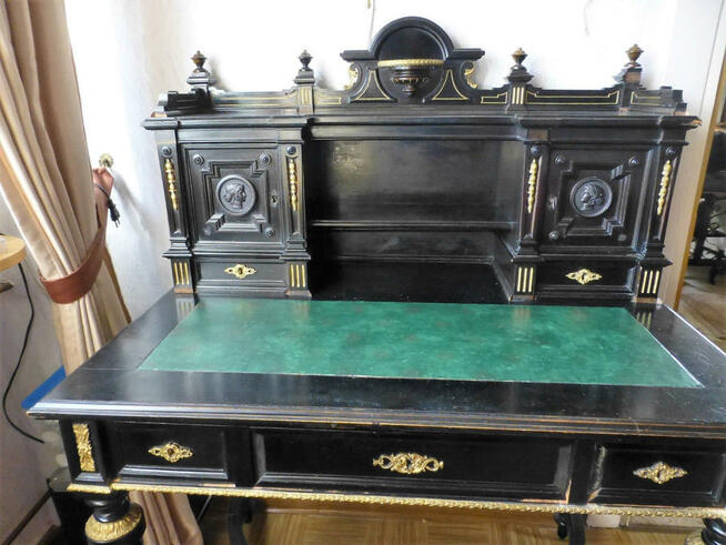 Sekretarzyk z krzesłem z lat 1850 /1880