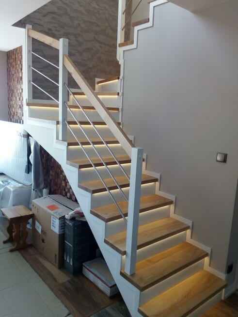 schody drewniane - kielce