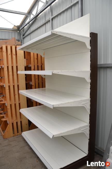 Regały metalowe, regały sklepowe, regał, wyposażenie sklepów