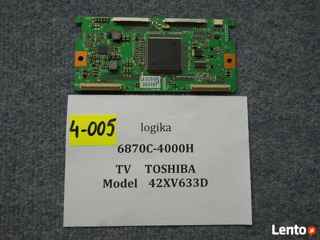 Logika 6870C-4000H z Tv Toshiba 42XV633D    4-005
