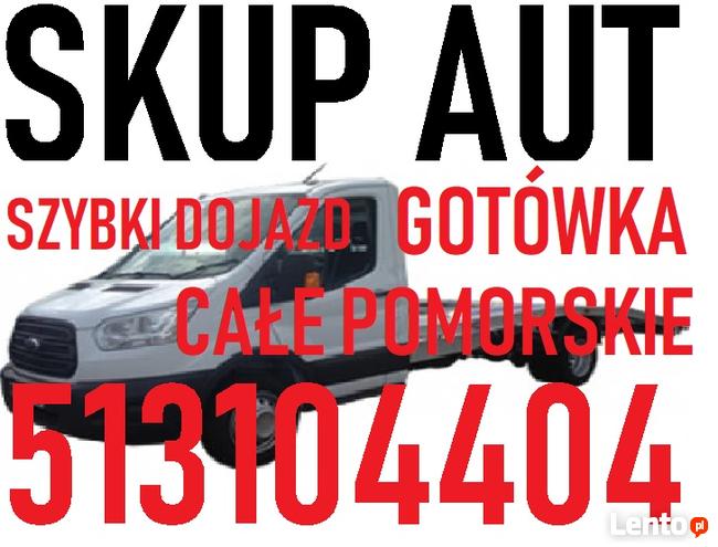 SKUP AUT KASACJA KWIDZYN OSOBOWYCH I DOSTAWCZYCH POMORSKIE