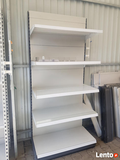 Regały metalowe, regały sklepowe, sklepowy, wyposażenie