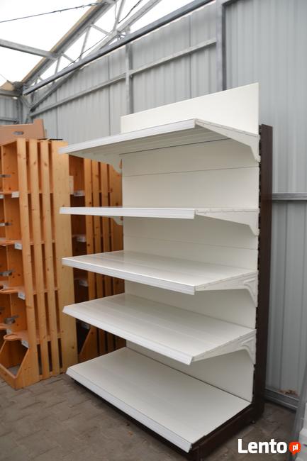 Regały metalowe, regały sklepowe, regał, wyposażenie sklepów