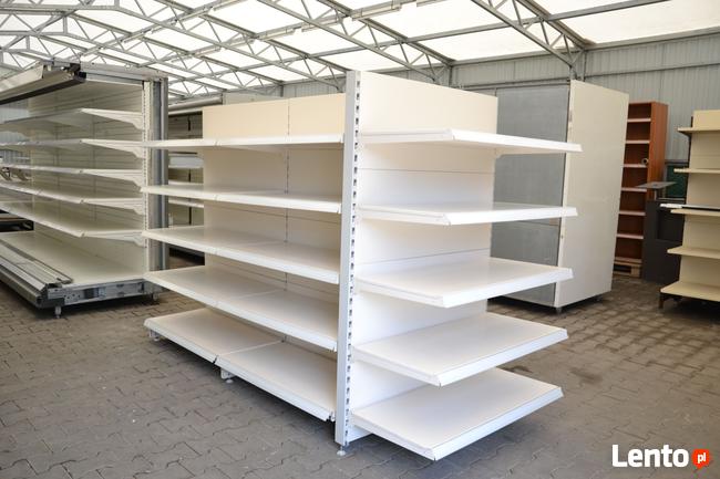 Regały metalowe, regały sklepowe, regał, wyposażenie sklepów