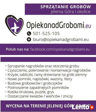 Sprzątanie grobów Jelenia Góra i okolice - SACRUM