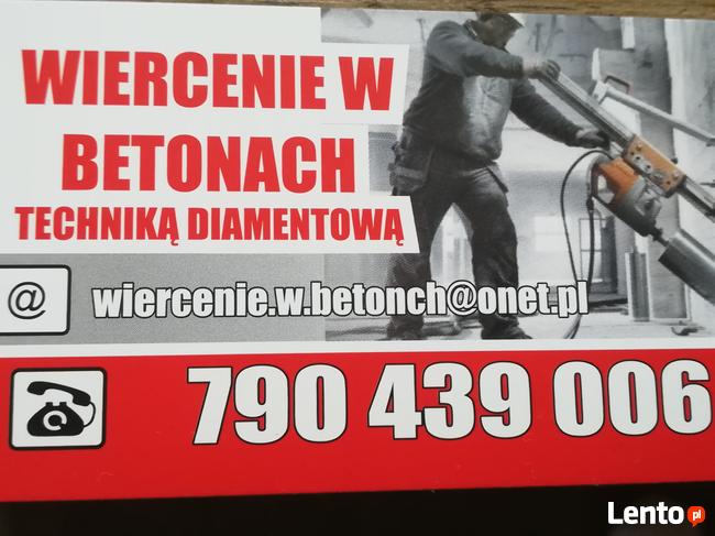 Wiercenie W BetoNach !!!