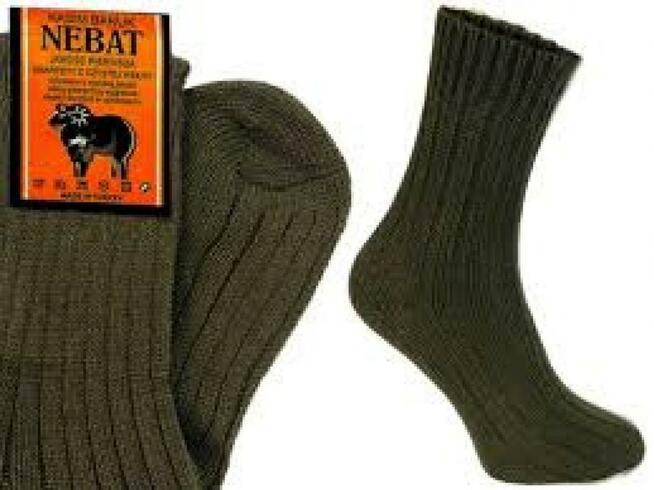Skarpety myśliwskie wełniane