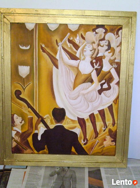obraz olejny Kabaret
