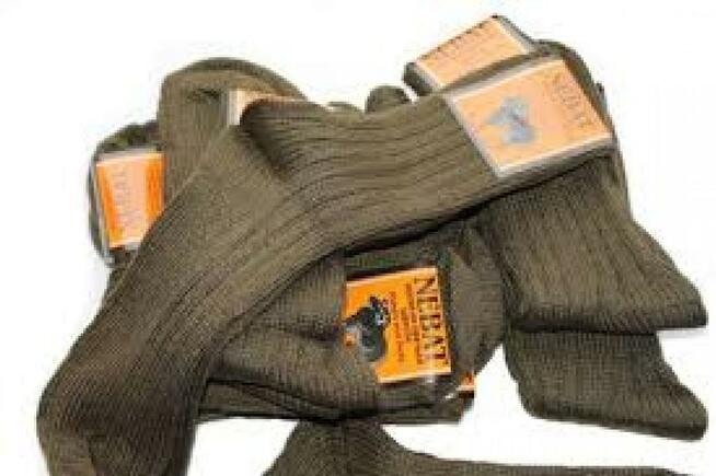 Skarpety myśliwskie wełniane