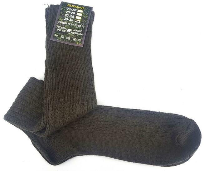 Podkolanówki myśliwskie wełniane