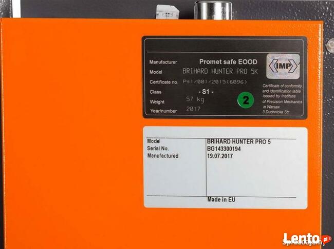 Sejf na broń BRIHARD HUNTER PRO 5K