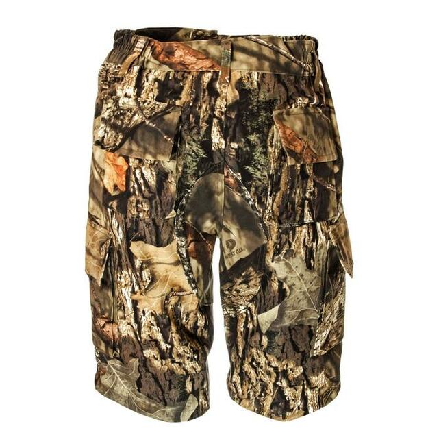 Krótkie spodenki myśliwskie kamuflaż MOSSY
