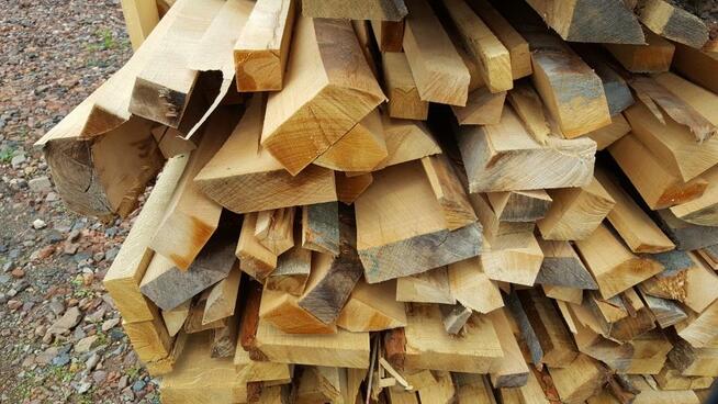 Drewno opałowe twarde suche tanio duże stany