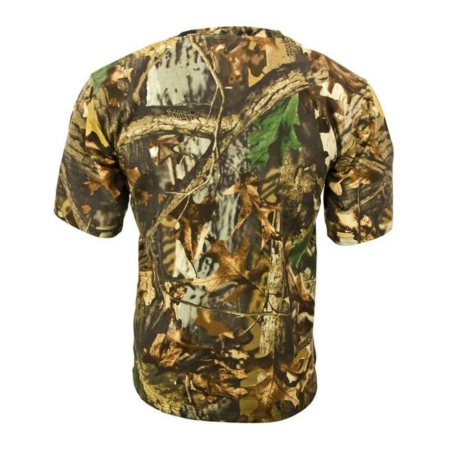 T-shirt kamuflaż leśny